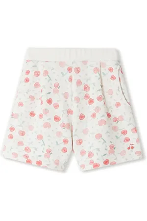 BONPOINT Cornelia Cherry-print shorts