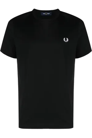 Fred Perry Logo-embroidered cotton T-shirt