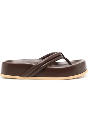 Gia Borghini Frederique 40mm leather sandals