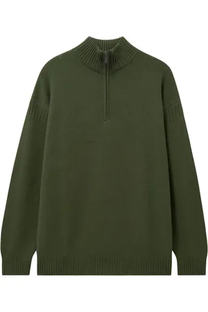 PRINGLE OF SCOTLAND Zip cashmere jumper
