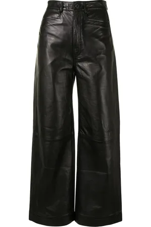 Proenza Schouler High-waist leather culottes