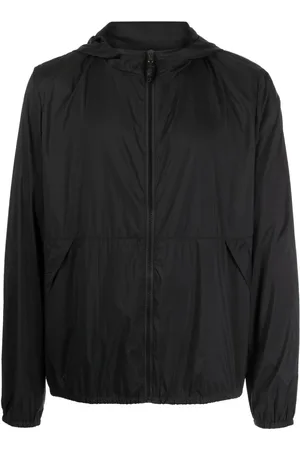James Perse Zip-up hooded windbreaker jacket