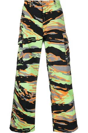 ERL Graphic-print cargo trousers