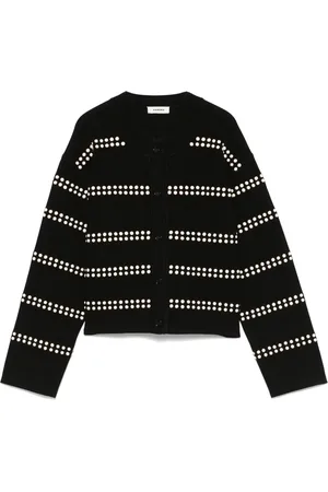 Sandro Stud-embellished cardigan
