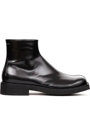 Maison Margiela Trunk leather ankle boots