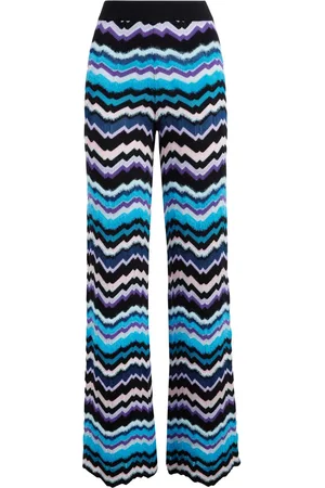 Missoni Zigzag high-waisted trousers
