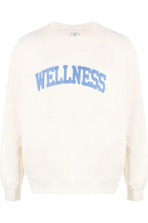 Sporty & Rich Wellness-appliqu???? cotton sweatshirt