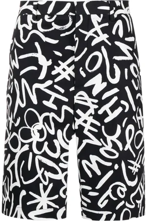 Moschino Monogram-print chino shorts