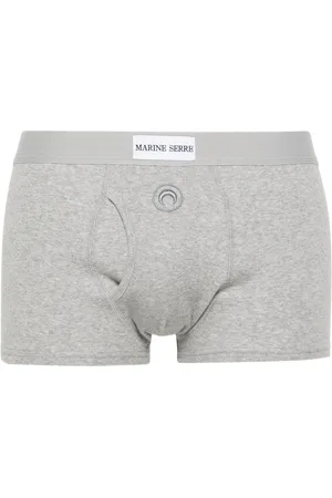 Marine Serre Crescent Moon-embroidered boxers