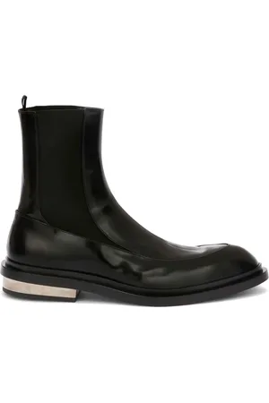 Jil Sander Leather Chelsea ankle boots
