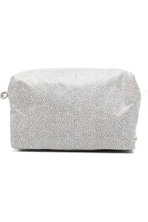 BONPOINT Leaf-print wash bag