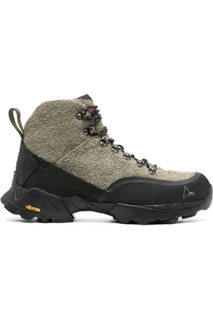 ROA Andreas leather high-top sneakers