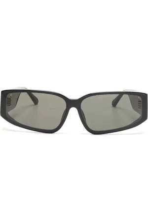 Linda Farrow Senna rectangle-frame sunglasses