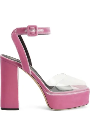 Giuseppe Zanotti 120mm transparent platform sandals