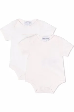 Emporio Armani Logo-print romper pack