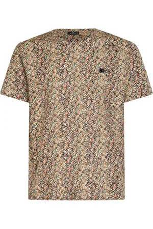Etro Palm tree-print cotton T-shirt