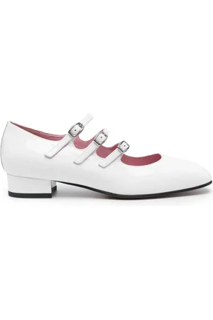 Carel Ariana 35mm buckled leather pumps