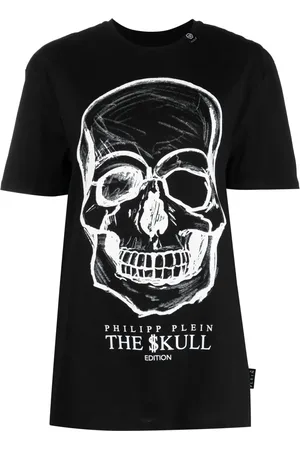 Philipp Plein Skull-print cotton T-shirt
