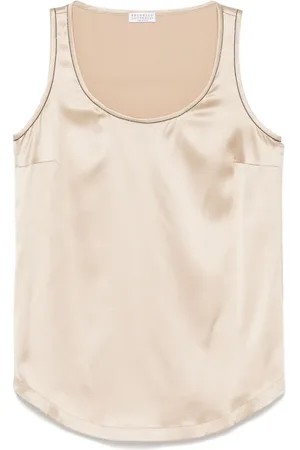 Brunello Cucinelli Monili chain-detail tank top