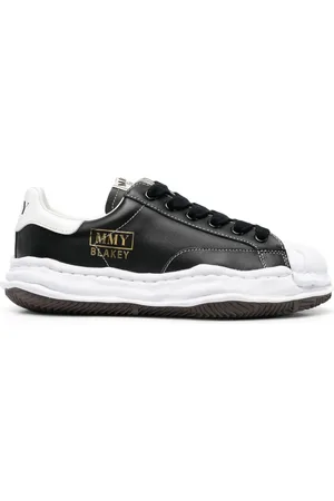 Maison Mihara Yasuhiro Blakey logo-patch sneakers