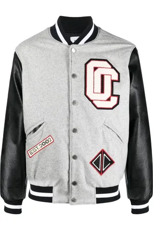 Opening Ceremony Logo-embroidered varsity jacket