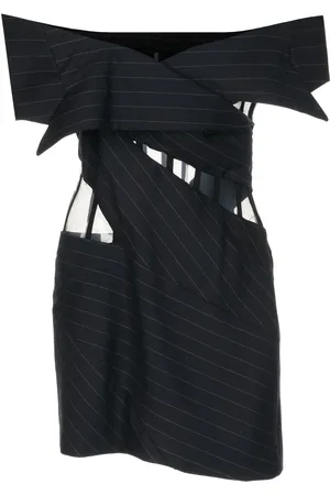 MONSE Off-shoulder corsed-style dress