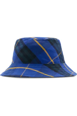 Burberry Checked cotton bucket hat
