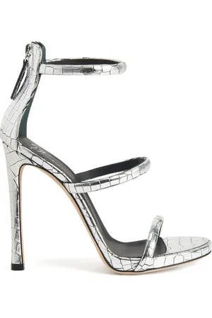 Giuseppe Zanotti Harmony 120mm metallic-effect sandals