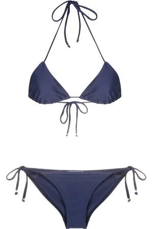 AMIR SLAMA Self-tie triangle bikini