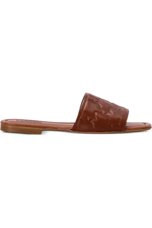 Karl Lagerfeld Brio monogram-pattern slides