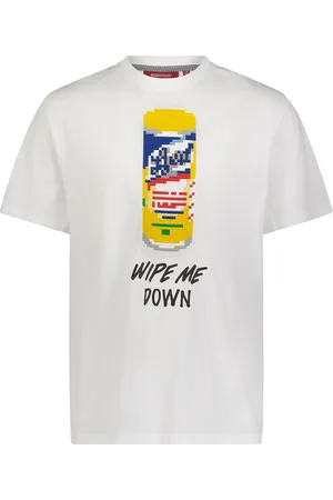 MOSTLY HEARD RARELY SEEN Wipes cotton T-shirt