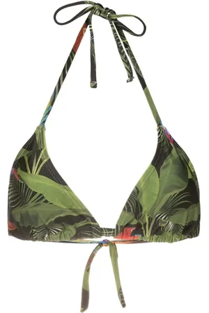 Lygia & Nanny Iasmin botanical-print bikini top