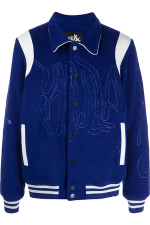 HACULLA Embroidered-logo shirt jacket