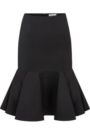 Nina Ricci Peplum midi skirt