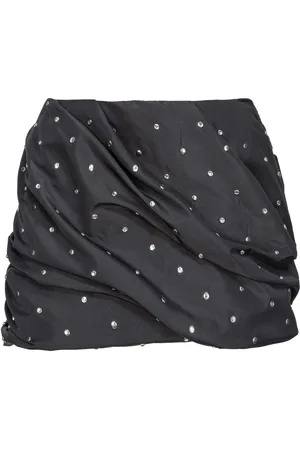 Pinko Saint Paul draped mini skirt