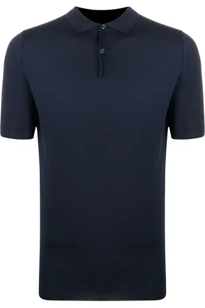JOHN SMEDLEY Fine-knit polo shirt