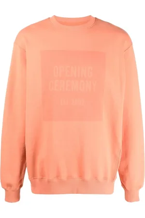 Opening Ceremony Box logo cotton sweatshirt