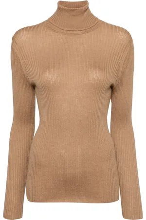 N.PEAL Roll-neck cashmere sweater