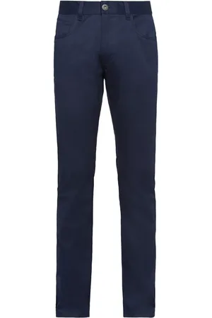 Prada Mid-rise tapered jeans