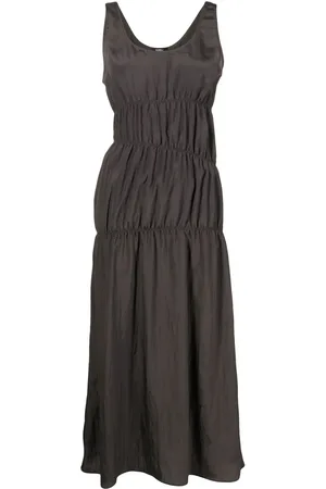 GOEN.J Ruched-detail midi dress