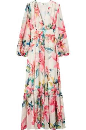 Twin-Set Floral-print maxi dress