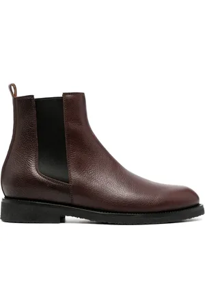 Buttero Ankle-length leather boots