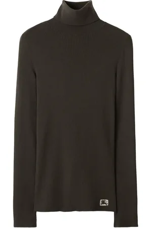 Burberry Equestrian Knight wool-blend roll-neck jumper