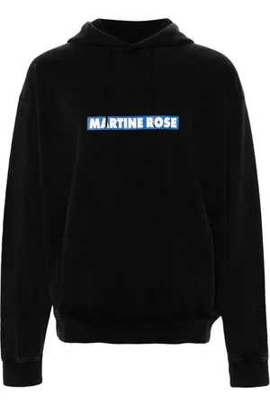 MARTINE ROSE Blow Your Mind logo-print hoodie