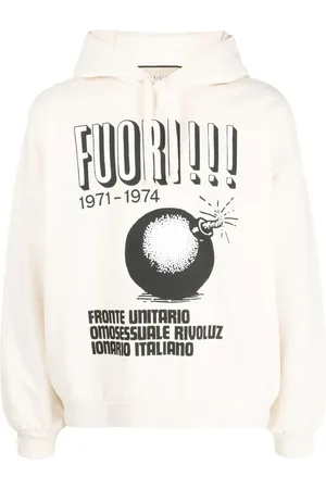 Gucci Graphic-print cotton hoodie