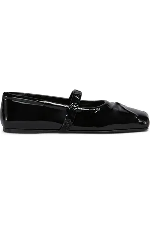 Marni Patent-finish ballerina shoes
