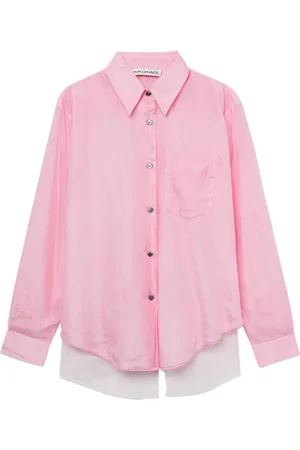 OUR LEGACY Apron cotton-silk shirt