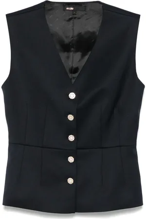 Maje V-neck waistcoat