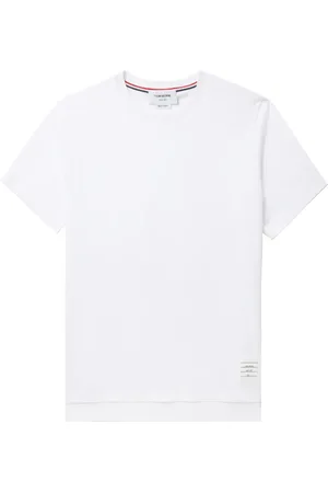 Thom Browne Side-slit short-sleeve T-shirt