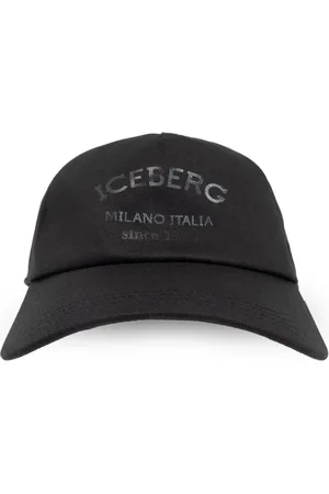 Iceberg Logo-print baseball cap